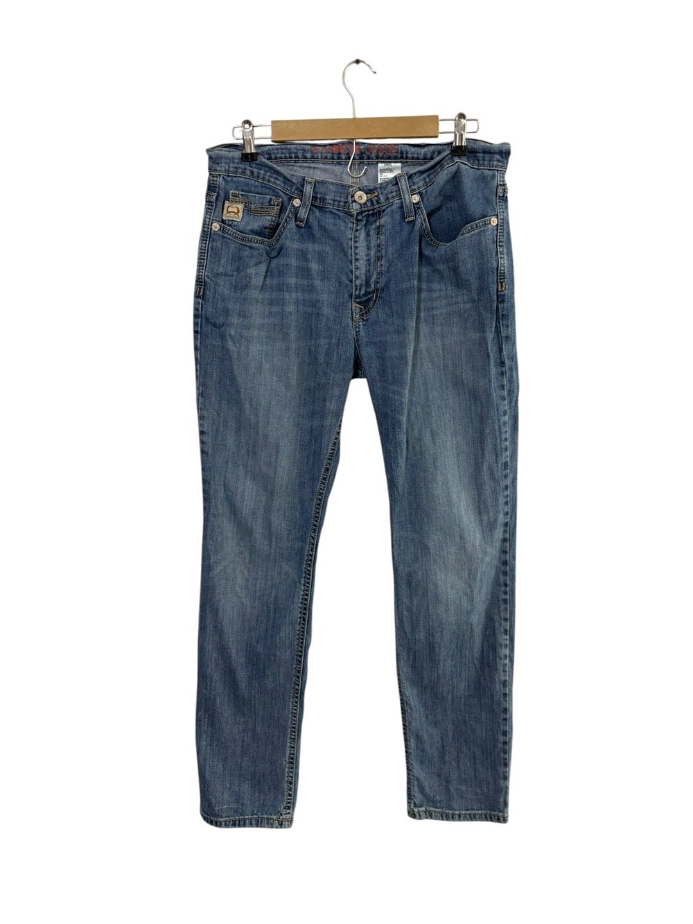 Cinch Jesse Men’s 33 Medium Wash Slim Leg Jeans Western Country Barn Cowboy